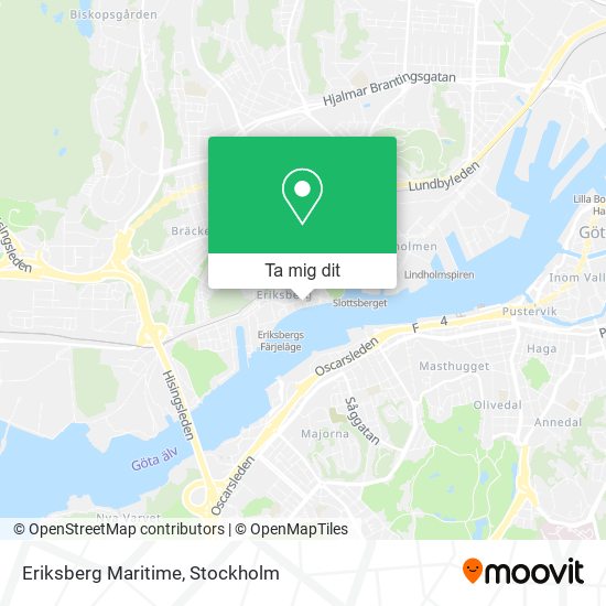 Eriksberg Maritime karta