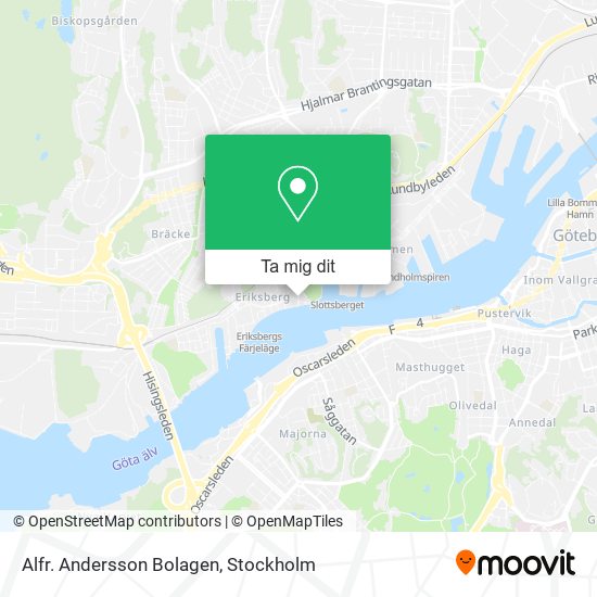 Alfr. Andersson Bolagen karta