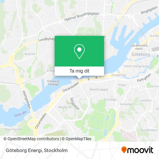 Göteborg Energi karta