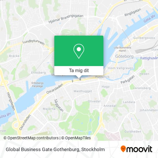Global Business Gate Gothenburg karta