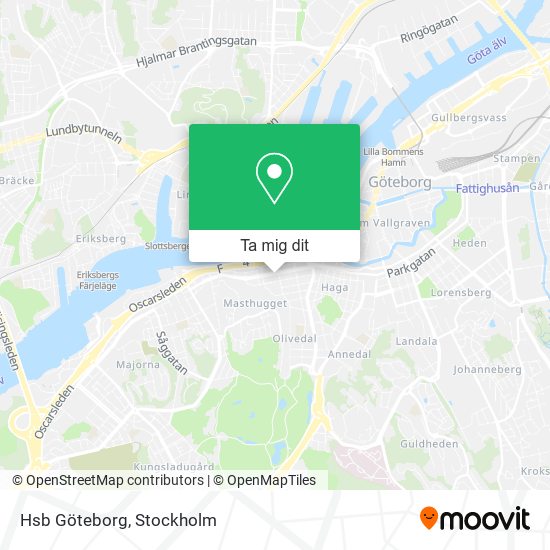 Hsb Göteborg karta