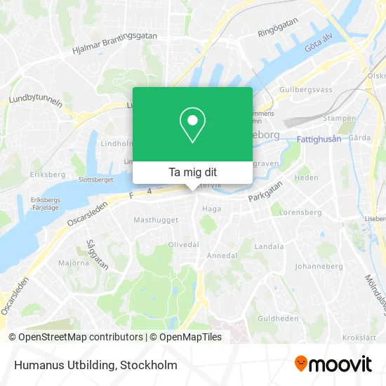 Humanus Utbilding karta