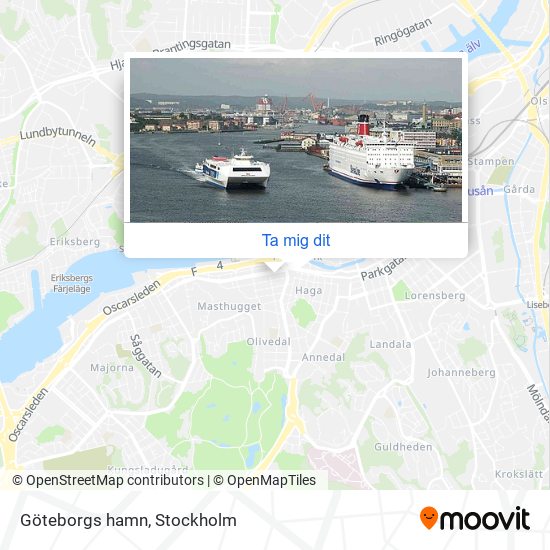 Göteborgs hamn karta