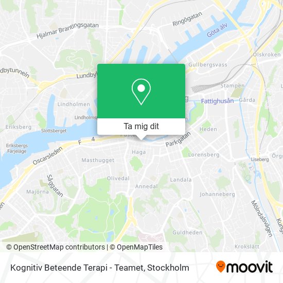 Kognitiv Beteende Terapi - Teamet karta