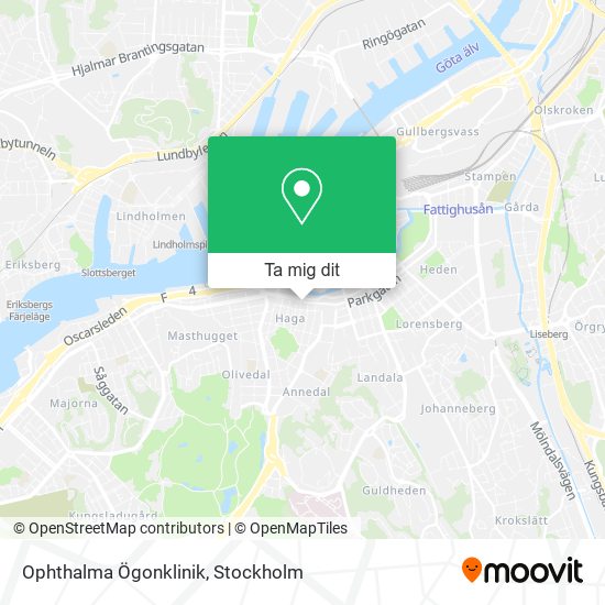 Ophthalma Ögonklinik karta