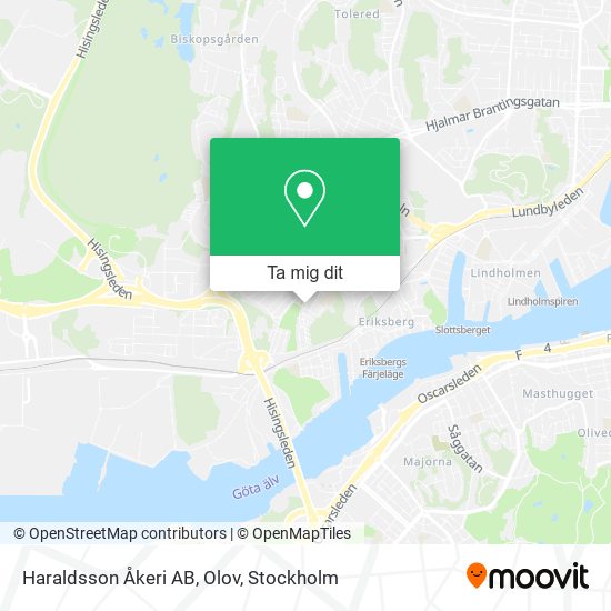 Haraldsson Åkeri AB, Olov karta