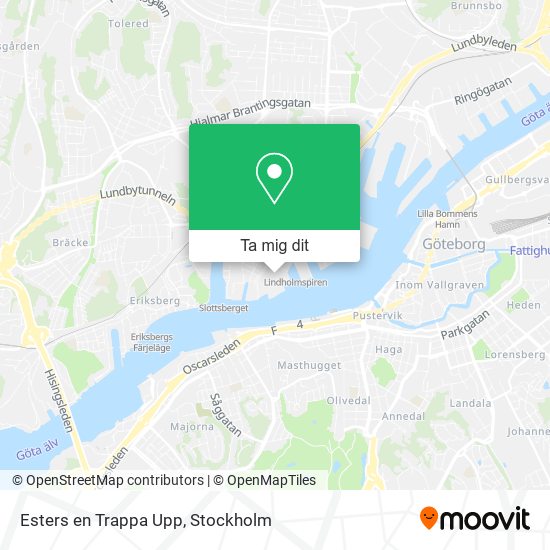 Esters en Trappa Upp karta