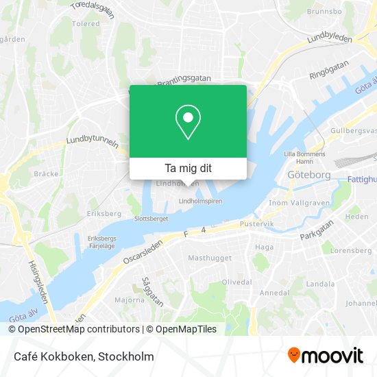 Café Kokboken karta