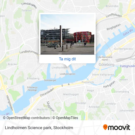Lindholmen Science park karta