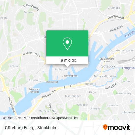 Göteborg Energi karta