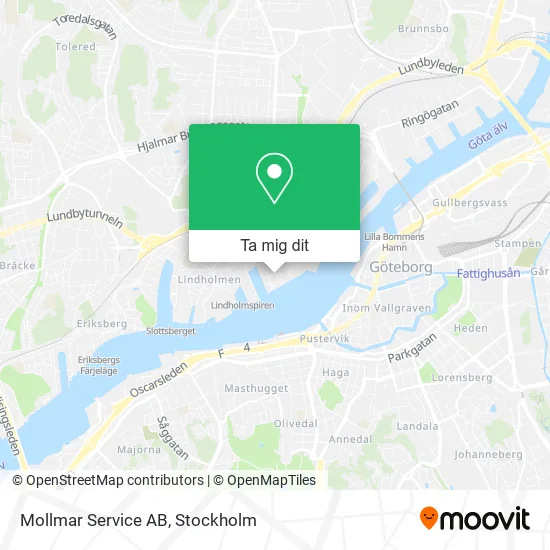Mollmar Service AB karta