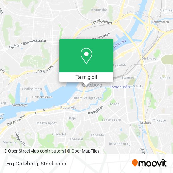Frg Göteborg karta