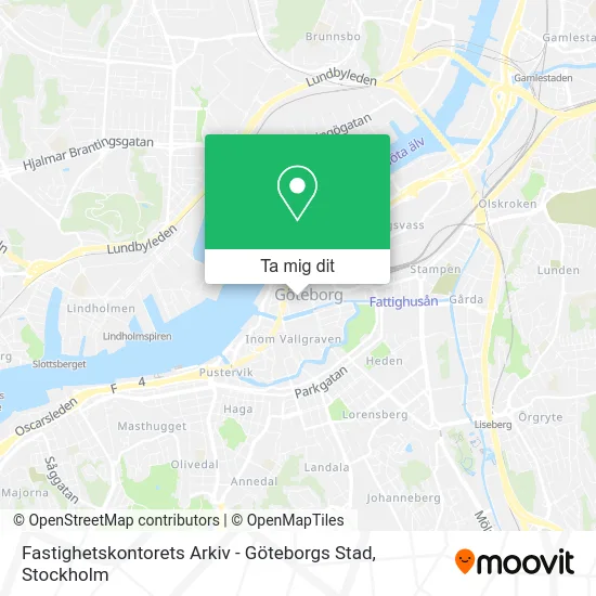 Fastighetskontorets Arkiv - Göteborgs Stad karta