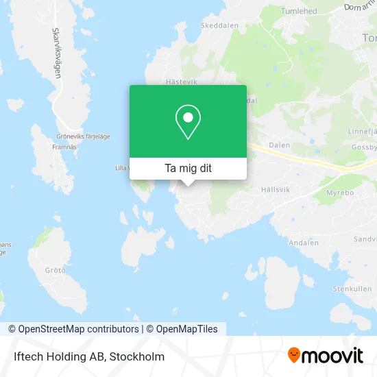 Iftech Holding AB karta