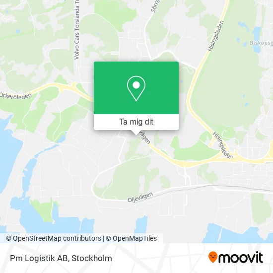 Pm Logistik AB karta