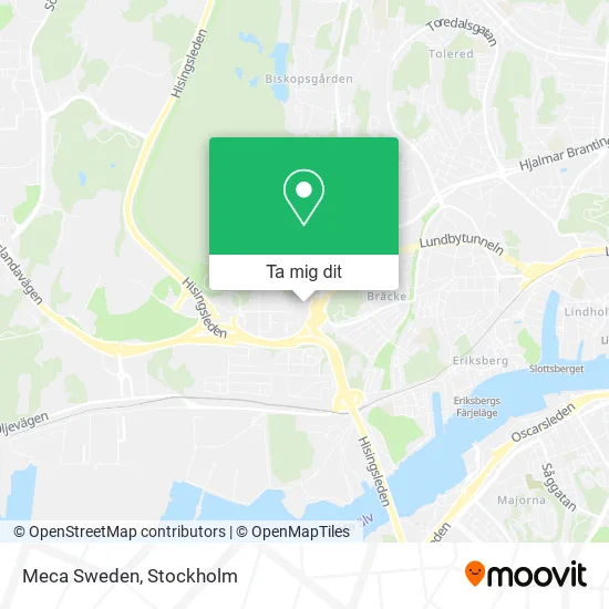 Meca Sweden karta