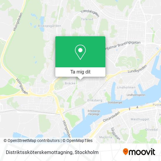 Distriktssköterskemottagning karta