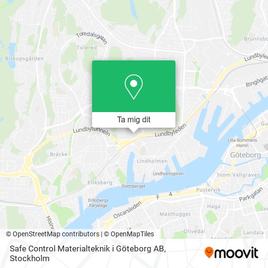 Safe Control Materialteknik i Göteborg AB karta