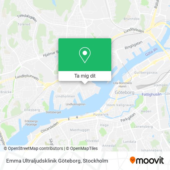 Emma Ultraljudsklinik Göteborg karta