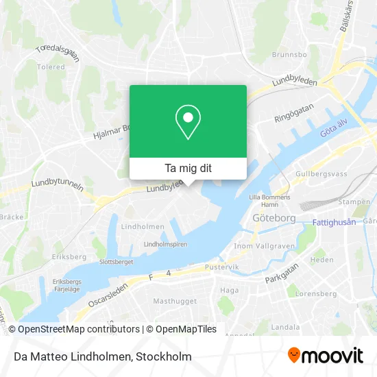 Da Matteo Lindholmen karta