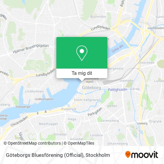 Göteborgs Bluesförening (Official) karta