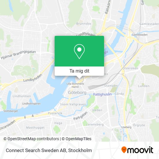 Connect Search Sweden AB karta