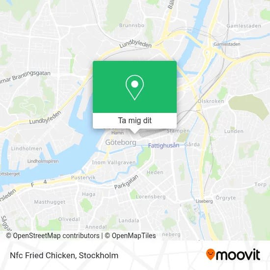 Nfc Fried Chicken karta