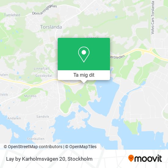 Lay by Karholmsvägen 20 karta