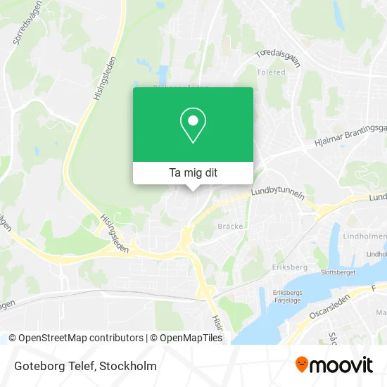 Goteborg Telef karta