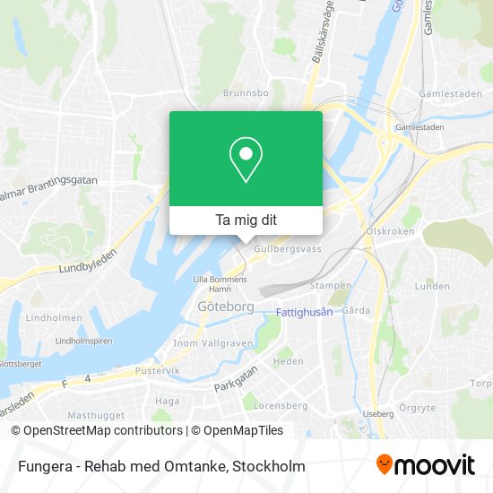 Fungera - Rehab med Omtanke karta