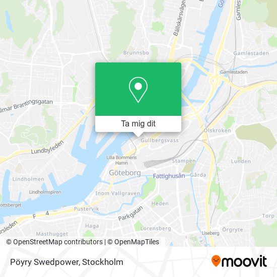 Pöyry Swedpower karta