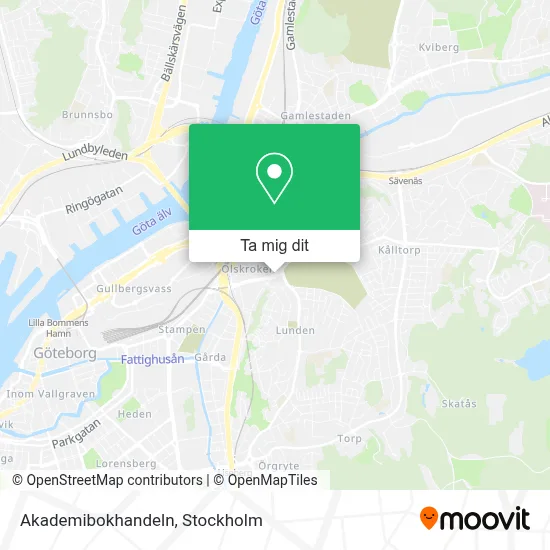 Akademibokhandeln karta