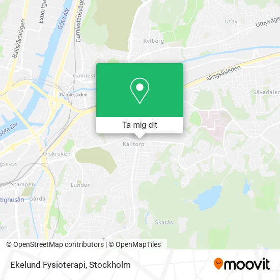 Ekelund Fysioterapi karta