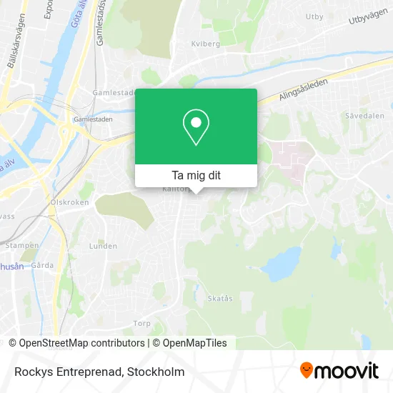 Rockys Entreprenad karta