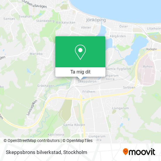 Skeppsbrons bilverkstad karta