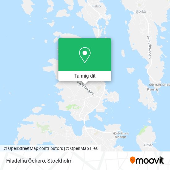 Filadelfia Öckerö karta