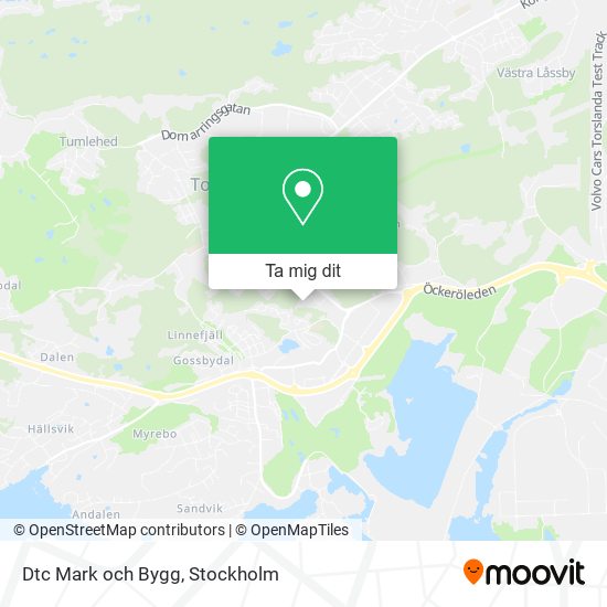 Dtc Mark och Bygg karta