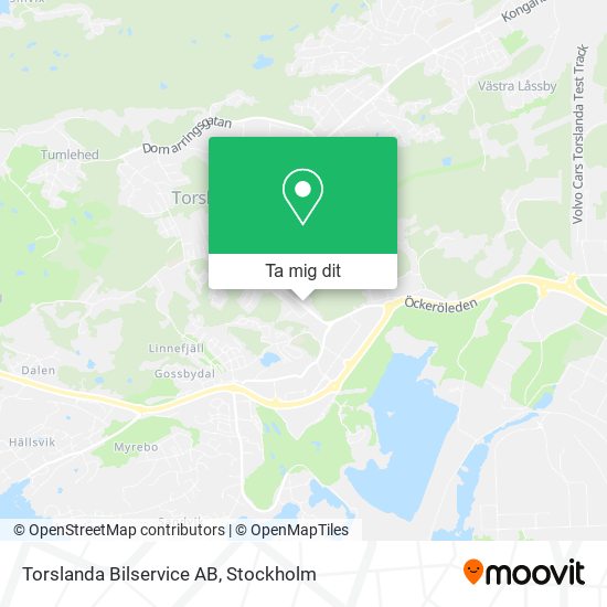 Torslanda Bilservice AB karta