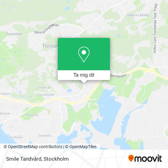 Smile Tandvård karta