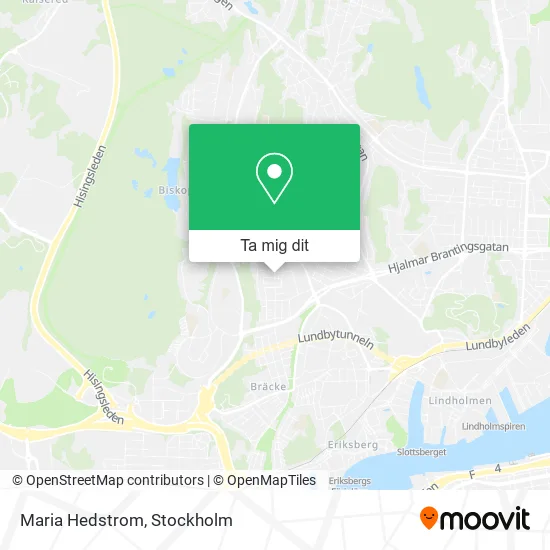 Maria Hedstrom karta