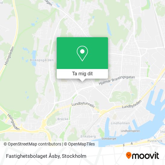 Fastighetsbolaget Åsby karta