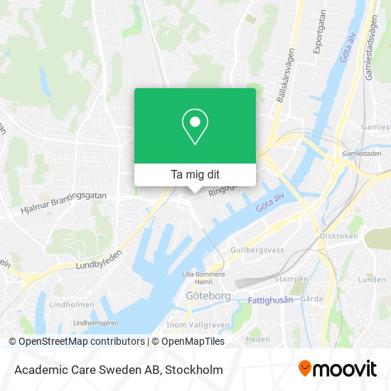 Academic Care Sweden AB karta