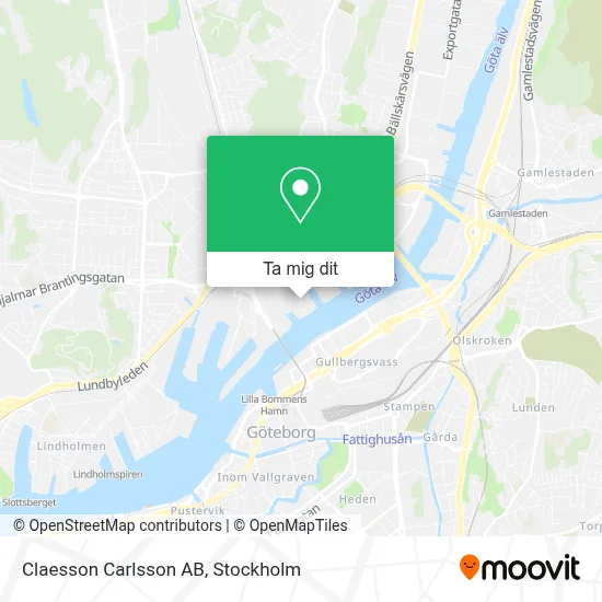 Claesson Carlsson AB karta