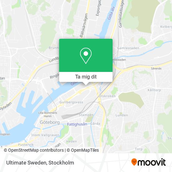 Ultimate Sweden karta