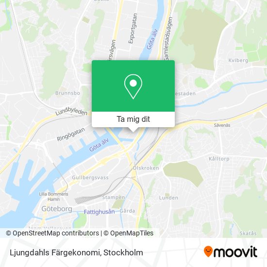 Ljungdahls Färgekonomi karta