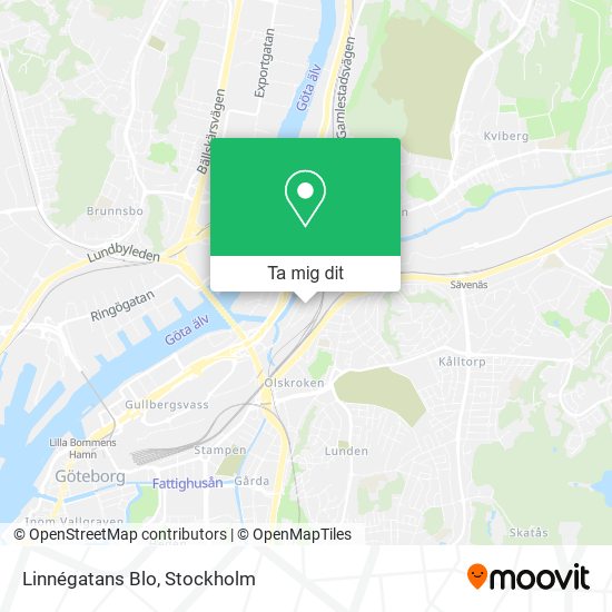 Linnégatans Blo karta