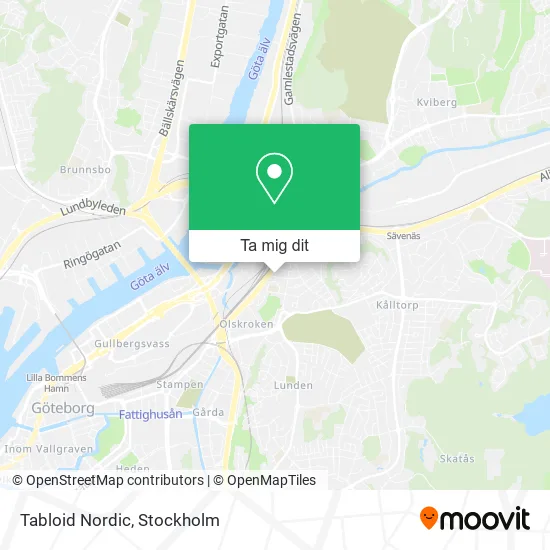 Tabloid Nordic karta