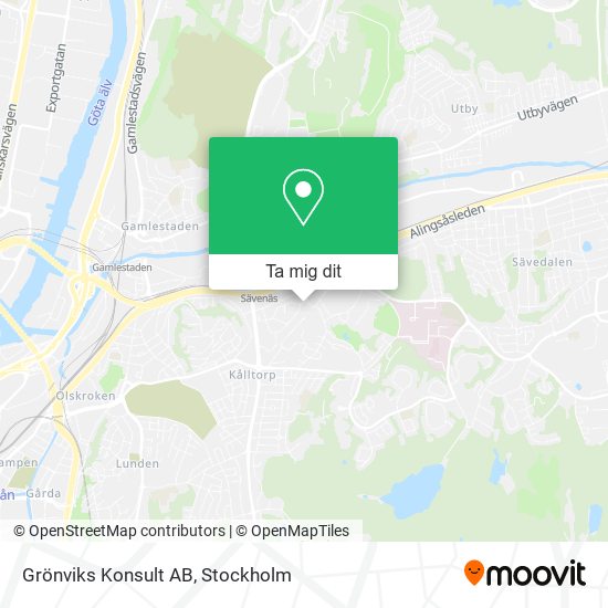 Grönviks Konsult AB karta