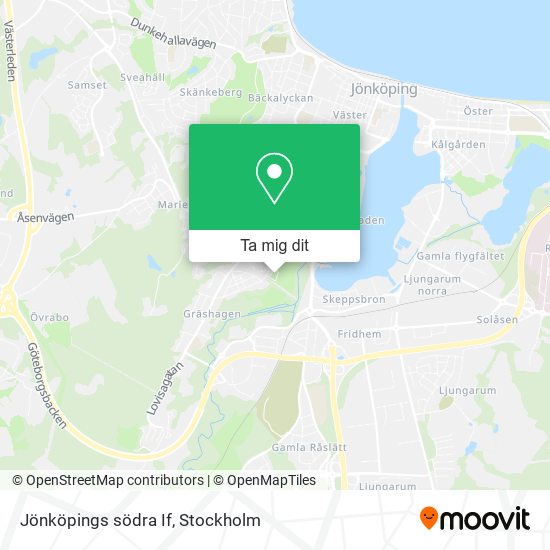 Jönköpings södra If karta