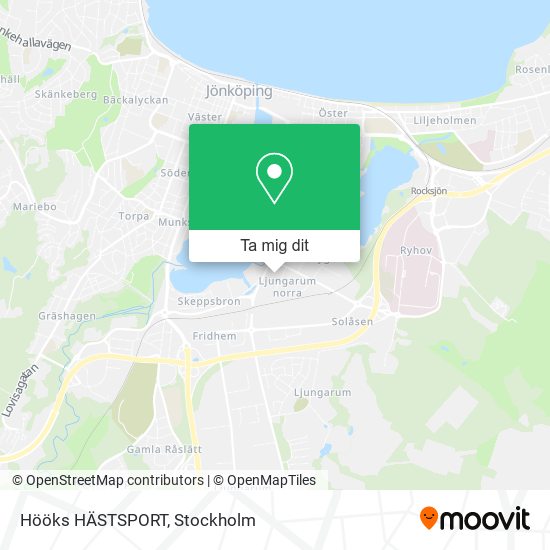 Hööks HÄSTSPORT karta